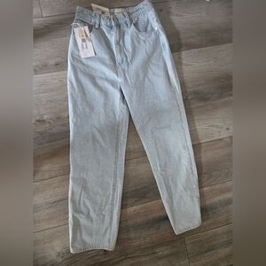 Abrand Women's High Rise Jeans - Light Blue